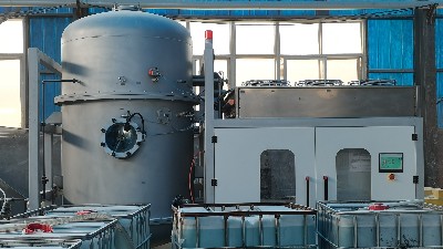 快盈500低温蒸发器项目现场